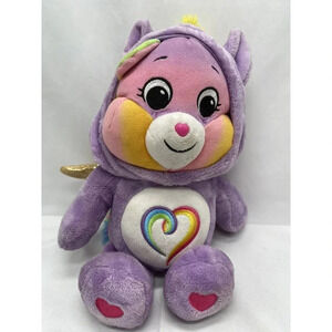Care Bears 12” Togetherness Bear Pegasus 2021 Hoodie Friends Plush Gold Wings